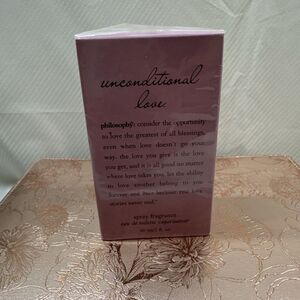 Unconditional Love by Philosophy for Women - 2 oz EDT Spray New In SEALED Box